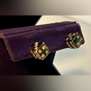 Kate Spade ♠️ Elegant Gold  🎲 Stud Earrings